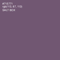 #715771 - Salt Box Color Image