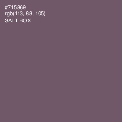 #715869 - Salt Box Color Image