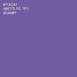 #715CA1 - Scampi Color Image