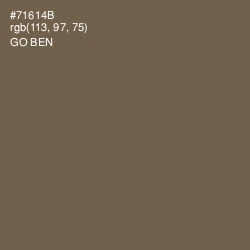 #71614B - Go Ben Color Image