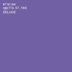 #7161A4 - Deluge Color Image