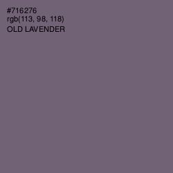 #716276 - Old Lavender Color Image