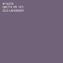 #716279 - Old Lavender Color Image