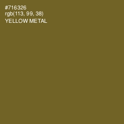 #716326 - Yellow Metal Color Image