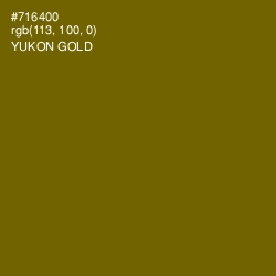 #716400 - Yukon Gold Color Image