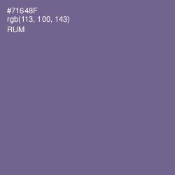 #71648F - Rum Color Image