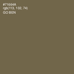 #71664A - Go Ben Color Image