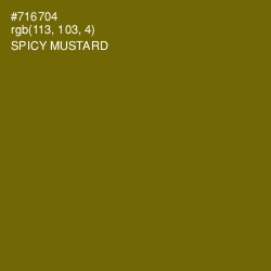 #716704 - Spicy Mustard Color Image