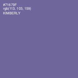 #71679F - Kimberly Color Image