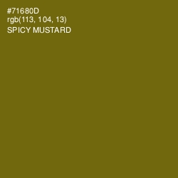 #71680D - Spicy Mustard Color Image