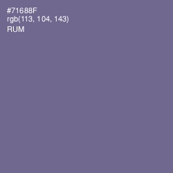 #71688F - Rum Color Image