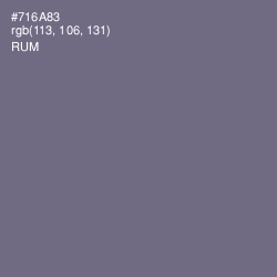 #716A83 - Rum Color Image