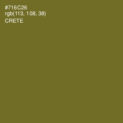 #716C26 - Crete Color Image