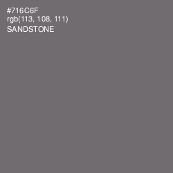 #716C6F - Sandstone Color Image