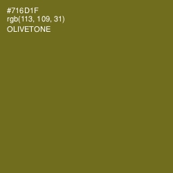 #716D1F - Olivetone Color Image