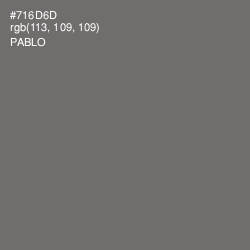 #716D6D - Pablo Color Image