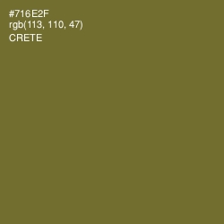 #716E2F - Crete Color Image