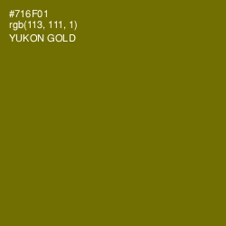 #716F01 - Yukon Gold Color Image