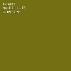 #716F11 - Olivetone Color Image
