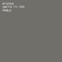 #716F6A - Pablo Color Image