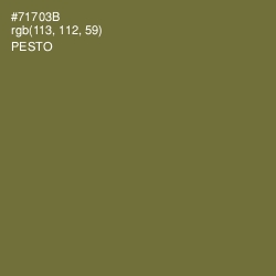 #71703B - Pesto Color Image