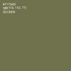 #71704D - Go Ben Color Image