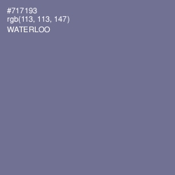 #717193 - Waterloo  Color Image