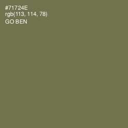 #71724E - Go Ben Color Image