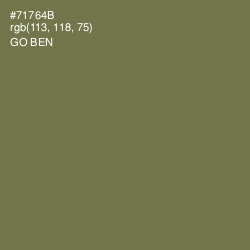 #71764B - Go Ben Color Image
