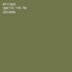 #71764C - Go Ben Color Image