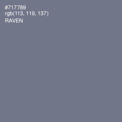 #717789 - Raven Color Image