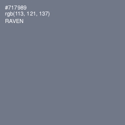 #717989 - Raven Color Image