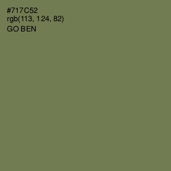 #717C52 - Go Ben Color Image