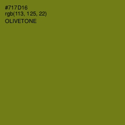 #717D16 - Olivetone Color Image