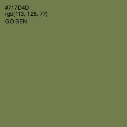 #717D4D - Go Ben Color Image