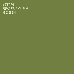 #717F41 - Go Ben Color Image