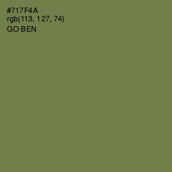 #717F4A - Go Ben Color Image