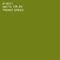 #718017 - Trendy Green Color Image