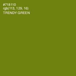 #718110 - Trendy Green Color Image