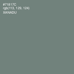 #71817C - Xanadu Color Image