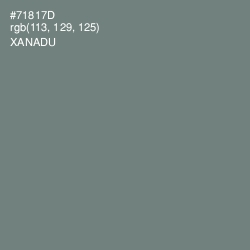 #71817D - Xanadu Color Image