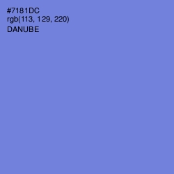 #7181DC - Danube Color Image