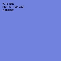#7181DE - Danube Color Image