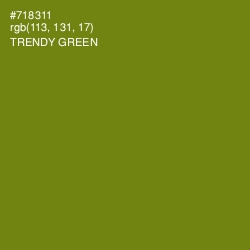 #718311 - Trendy Green Color Image