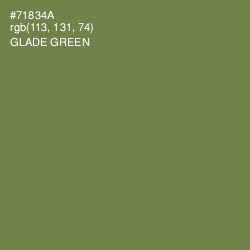 #71834A - Glade Green Color Image