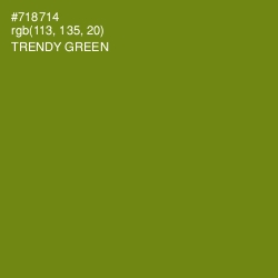 #718714 - Trendy Green Color Image