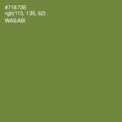 #71873E - Wasabi Color Image