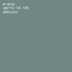 #718781 - Sirocco Color Image