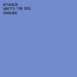 #718ACB - Danube Color Image