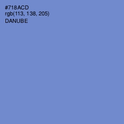 #718ACD - Danube Color Image